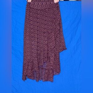 Abercrombie & Fitch Midi Wrap Skirt Size Large